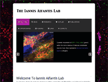 Tablet Screenshot of aifantislab.com